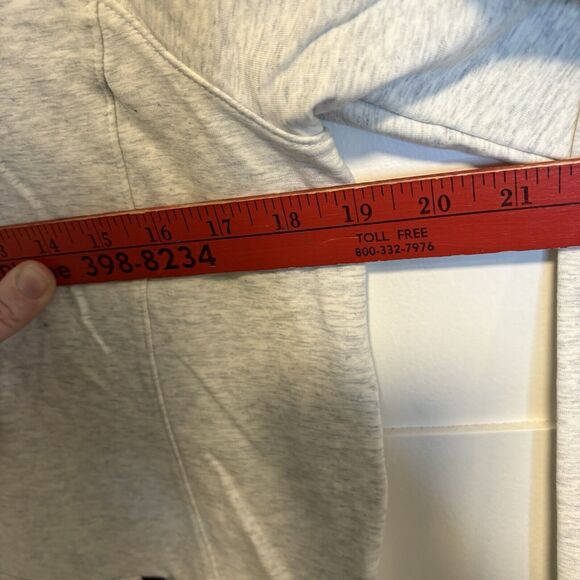 Athleta Women’s Size Medium Heathered Gray Sentry Hoodie Pullover EUC - Picture 6 of 7